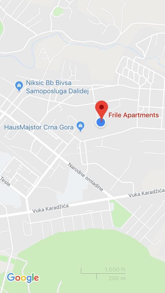 Frile Apartments Nikšić Екстериор снимка